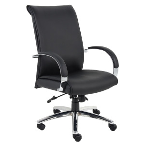 Boss Chairs Boss B9431-bk Caressoftplus Executive Chair - All
