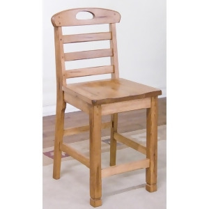 Sunny Designs Sedona Ladder-back Barstool 24 In Rustic Oak Set of 2 - All