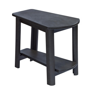 C.r. Plastics Addy Side Table In Black - All