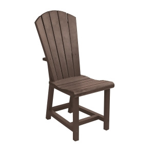 C.r. Plastics Addy Dining Side Chair In Chocolate - All