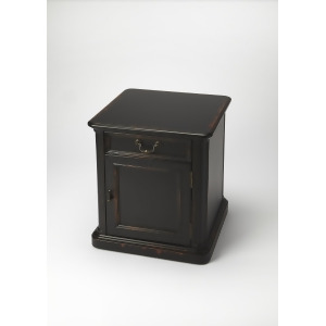Butler Masterpiece Thayer Accent Table In Midnight Rose - All