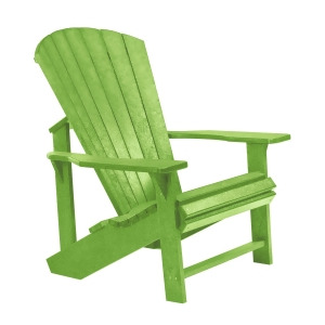 C.r. Plastics Adirondack Chair In Kiwi - All