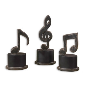 Uttermost Music Notes Set of 3 - All