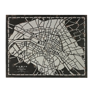 Sterling Industries 51-10117 City Map-Laser Cut Map Of Paris Circa 1790 - All