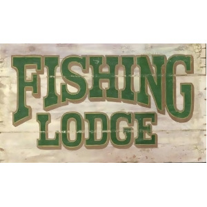 Red Horse Fishing Lodge Sign - All