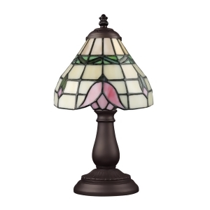 Landmark Lighting 080-Tb-09 Mix Match Section Tiffany Bronze Table Lamp - All
