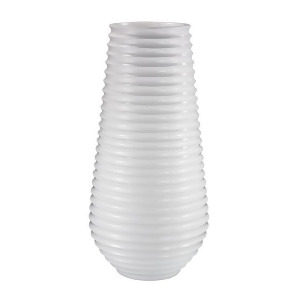 Lazy Susan White Ribbed Planter - All