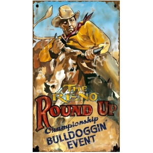 Red Horse Reno Rodeo Sign - All