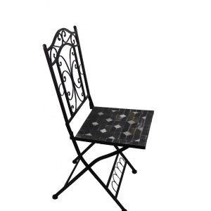 Entrada En40317 Mosaic Chair Set of 2 - All