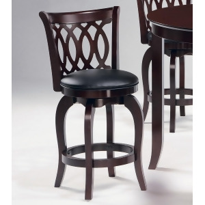 Homelegance Edmond Swivel Counter Height Chair Set of 2 - All