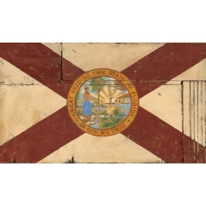 Red Horse Florida Flag Sign - All