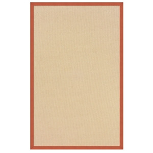 Linon Athena Rug In Natural And Burnt Orange 9.10 x 13 - All