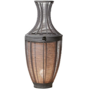 Entrada En2533-grey Wicker Lantern Grey - All