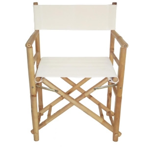 Bamboo Folding Director'S Chair Set of 2 - All
