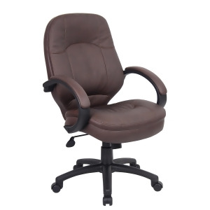 Boss Chairs Boss B726-bb Leatherplus Executive Chair - All
