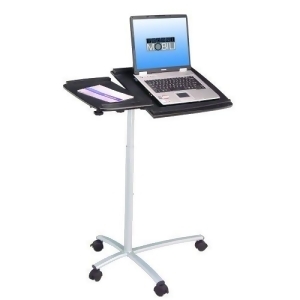 Techni Mobili Rolling Laptop Stand in Graphite - All