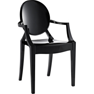 Modway Casper Dining Armchair in Black - All