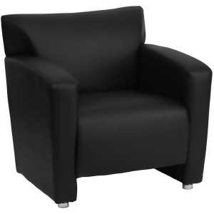 Flash Furniture Hercules Majesty Series Black Leather Chair 222-1-Bk-gg - All