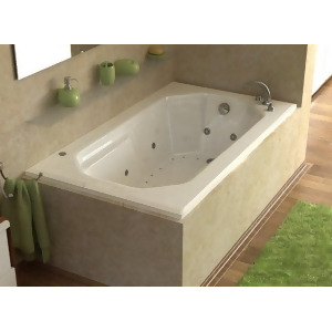 Atlantis Tubs 3660Mdr Mirage 36 x 60 x 23 Rectangular Air and Whirlpool Jetted B - All