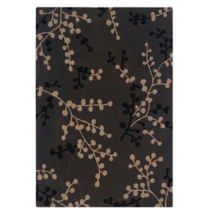 Linon Trio Rug In Charcoal And Beige 1.10 x 2.10 - All