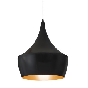 Zuo Modern Copper Ceiling Lamp in Matte Black - All