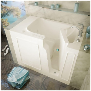 Meditub 29x52 Right Drain Biscuit Whirlpool Air Jetted Walk-In Bathtub - All