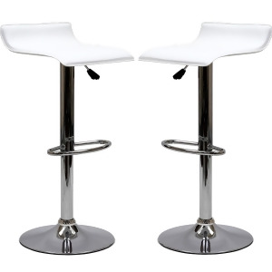 Modway Gloria Barstools Set of 2 in White - All