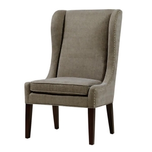 Madison Park Garbo Captains Dining Chair In Grey - All
