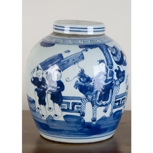 Oriental Danny Blue And White Porcelain Jar 50237 - All