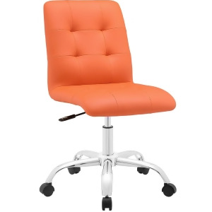 Modway Prim Mid Back Office Chair In Orange - All