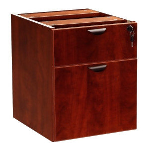 Boss Chairs Boss 2 Hanging Pedstal 3/4 Box/File in Mahogany - All