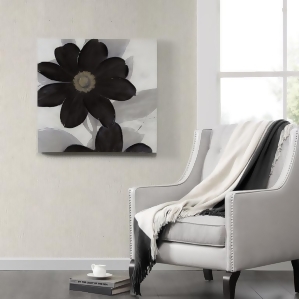 Madison Park Midnight Bloom Canvas With Hand Embellishment Ecommerce - All