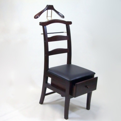 Proman Products Manchester Chair Valet In Mahogany From Beyond