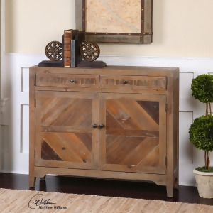 Uttermost Hesperos Reclaimed Wood Console Cabinet - All