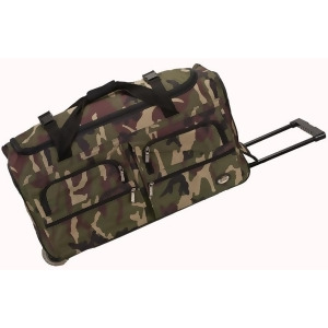 Rockland Camouflage 36 Rolling Duffle - All