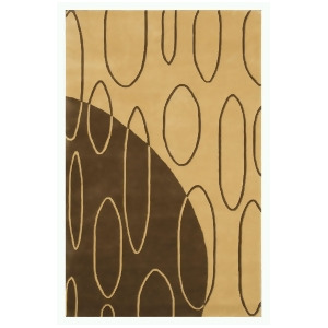 Noble House Aria Collection Rug in Light Gold - All