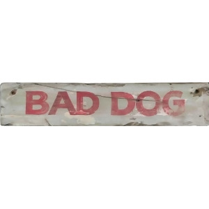 Red Horse Bad Dog Sign - All