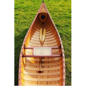 Old Modern Handicraft Canoe With Ribs Curved bow 10feet - All
