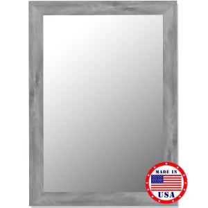 Hitchcock Butterfield Weathered Grey Framed Wall Mirror - All