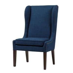 Madison Park Garbo Captains Dining Chair In Navy - All