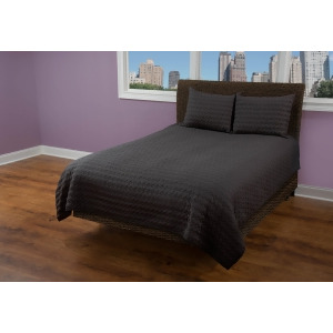 Rizzy Home 1 Piece Quilight In Black And Black - All