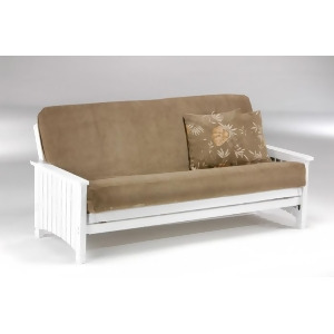 Night and Day Key West Futon in White - All