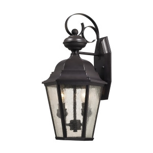 Cornerstone Cotswold 2 Light Exterior Wall Lamp In Oil Rubbed Bronze - All