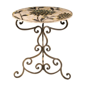 Sterling Industries 51-1783 Floral Side Table - All