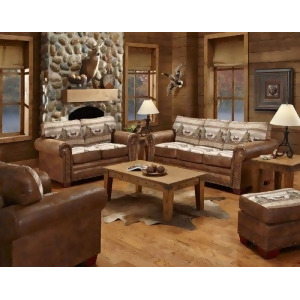 American Furniture Alpine Lodge 4 Piece Living Room Set - All
