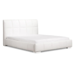 Zuo Amelie Upholstered Bed in White - All