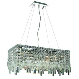 Lighting By Pecaso Chantal Collection Hanging Fixture L24in W12in H10.5in Lt 6 C - All