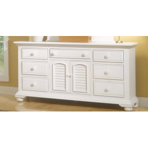 American Woodcrafters Cottage Traditions 6510 Triple Dresser - All
