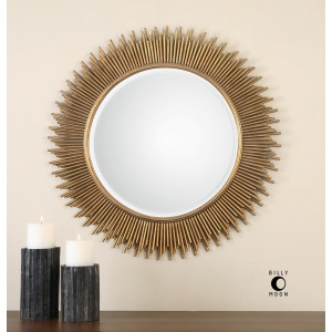 Uttermost Marlo Round Gold Mirror - All