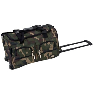 Rockland Camouflage 22 Rolling Duffle Bag - All